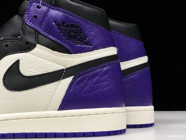 Air Jordan Purple Court 1 555088-501 0706